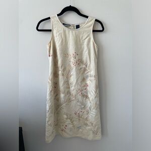 Liz Sport Liz Claiborne Linen Shift Dress